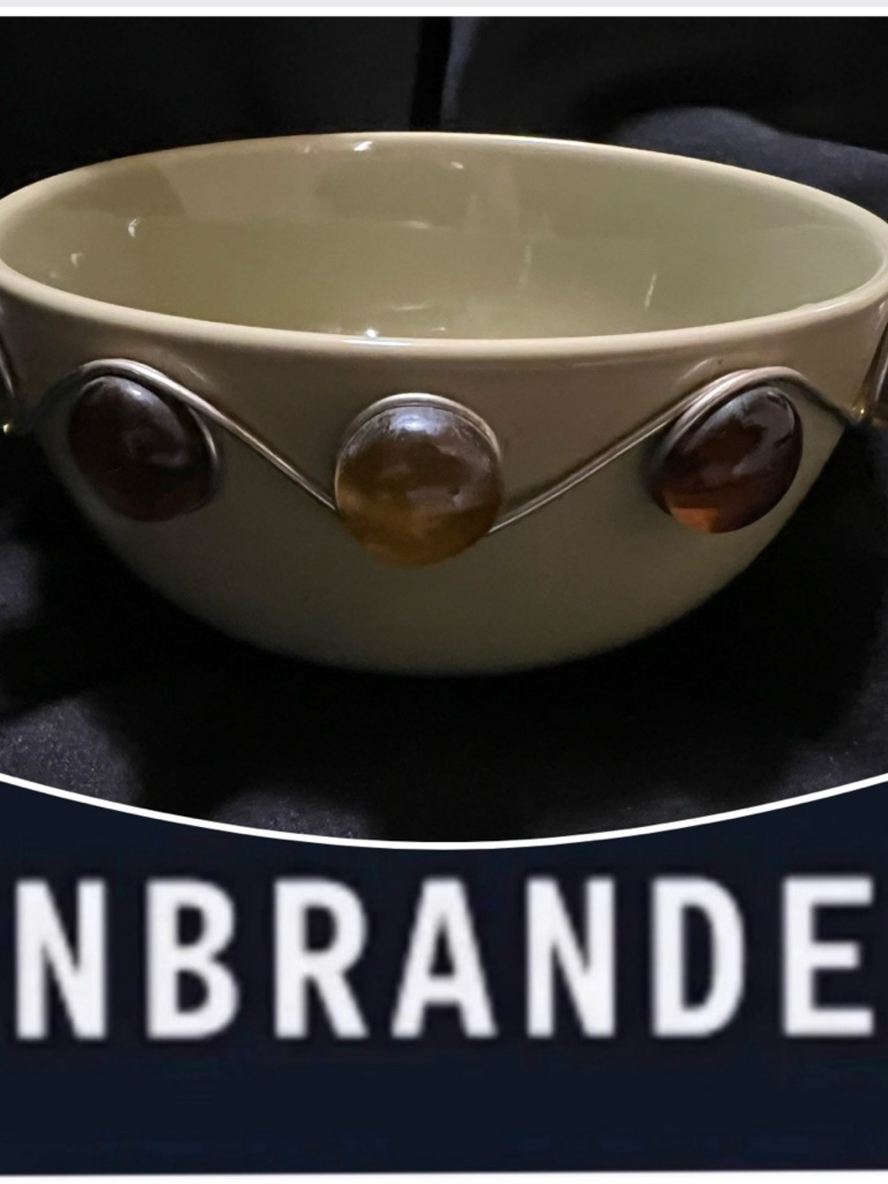 UNBRANDED Decorative Ceramic Trinket Candy Bowl